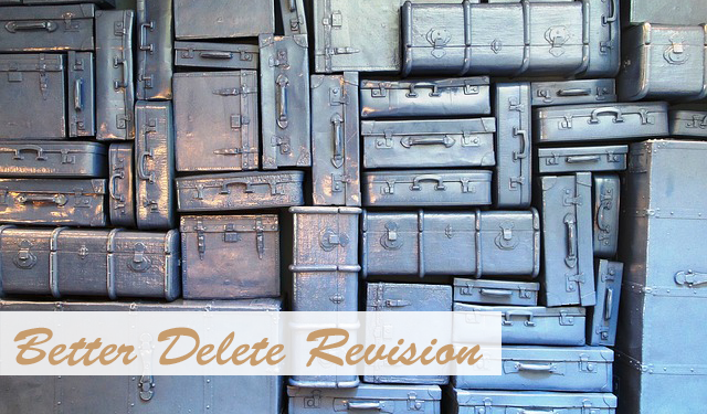 リビジョンを削除する『Better Delete Revision』の使い方1